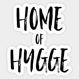 Home of Hygge Sticker